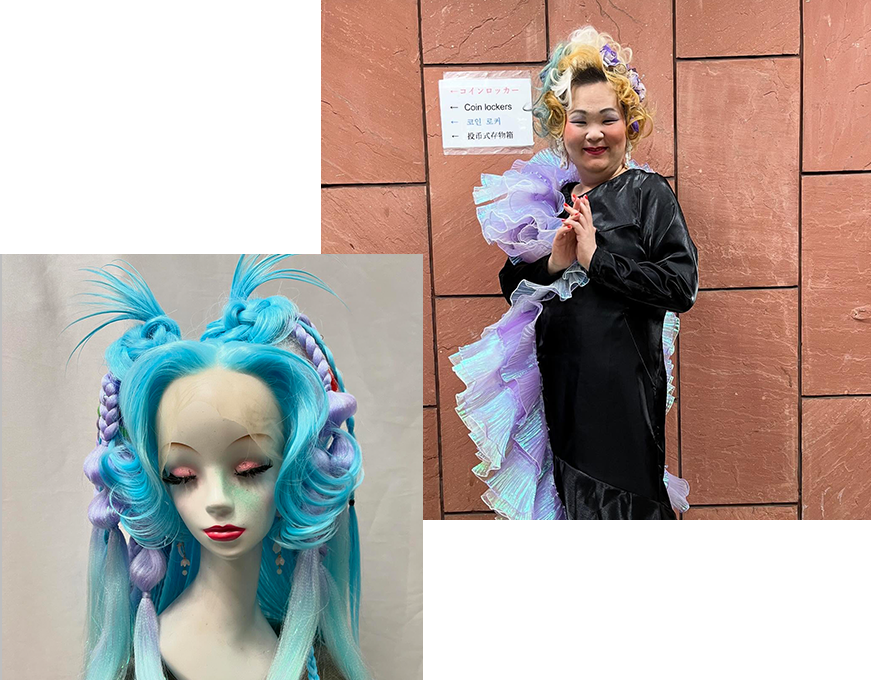 特殊ヘアメイク